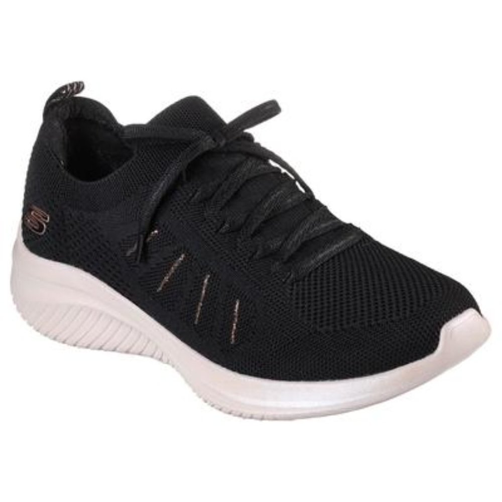 Skechers women's Ultra Flex 3.0 - Glowing Sky black/rose